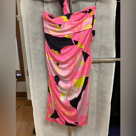 Blumarine Vintage Y2K floral one shoulder dress - Picture 5 of 5